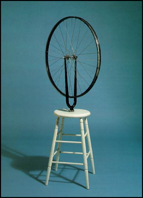 Marcel Duchamp- Bicycle Wheel